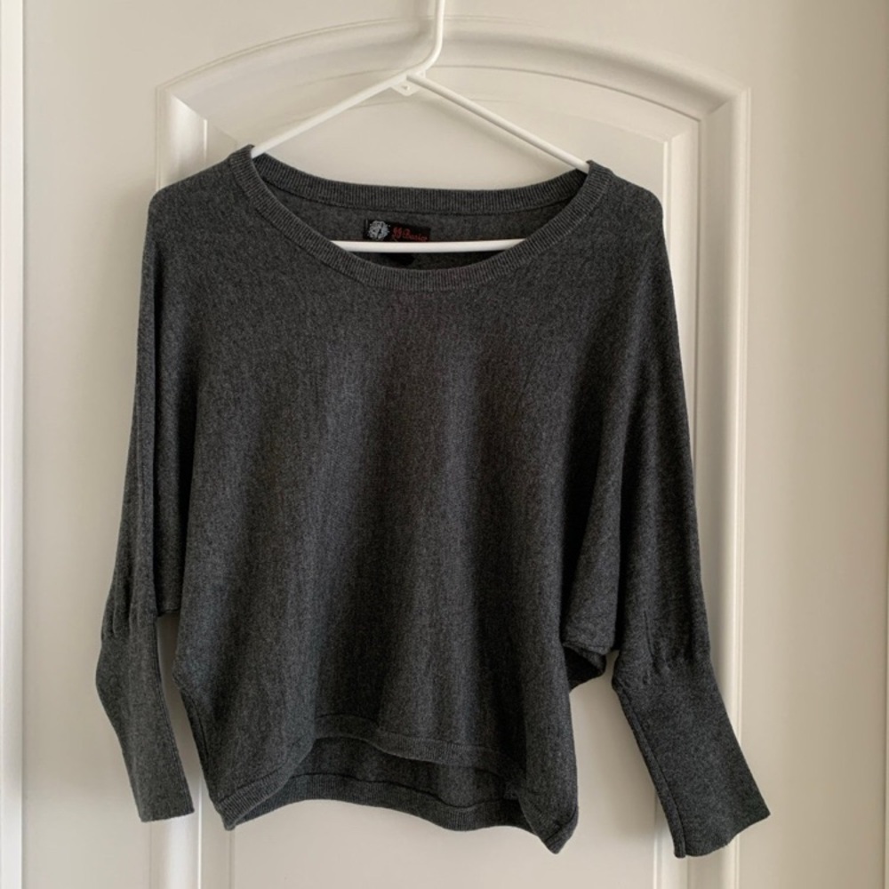 JJ Basics Gray Sweater